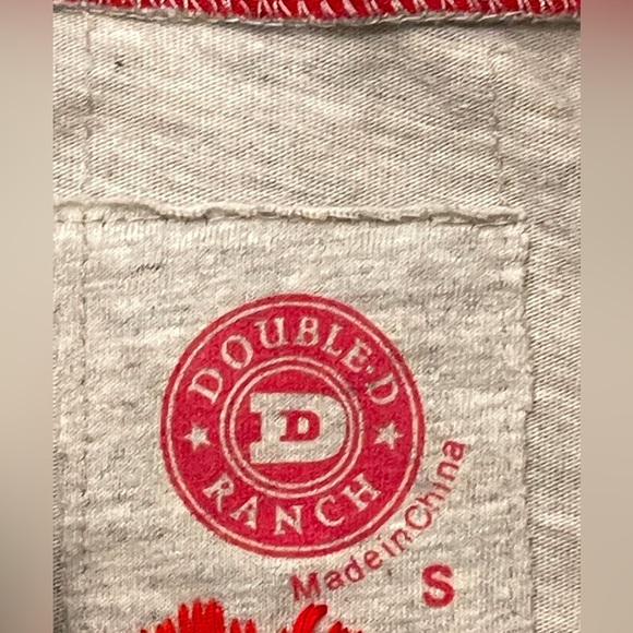 Double D Ranch Embroidered Tacos Skull Shirt SZ Small - Picture 10 of 11